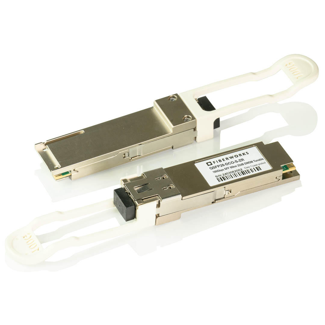  100G ZR 80km DCO SFF-8636DWDM Tun 50/100GHz C 22dB SM