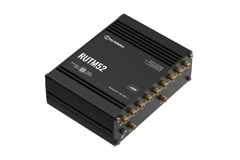 Teltonika RUTM52 Industrial dual 5G LTE router