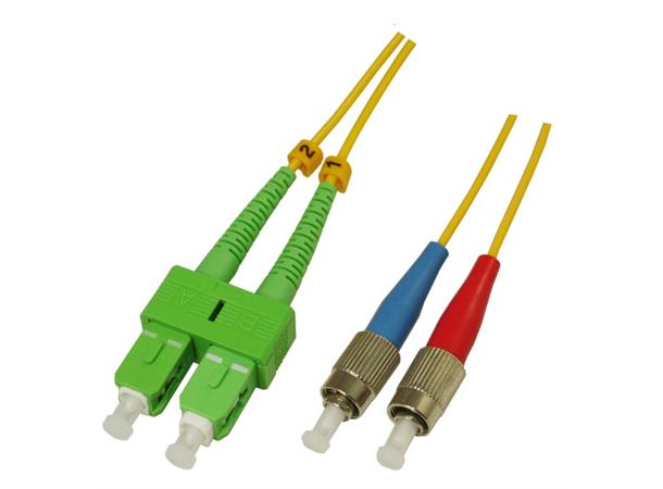 BCC Solutions SC/APC-FC/UPC SM 9/125um Duplex 3m, G652D