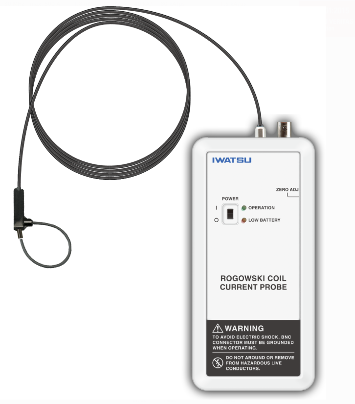 PMK Iwatsu Rogowski Current Probe, Peak current 12000A, 2Hz - 30MHz, -40°C to 150°C,