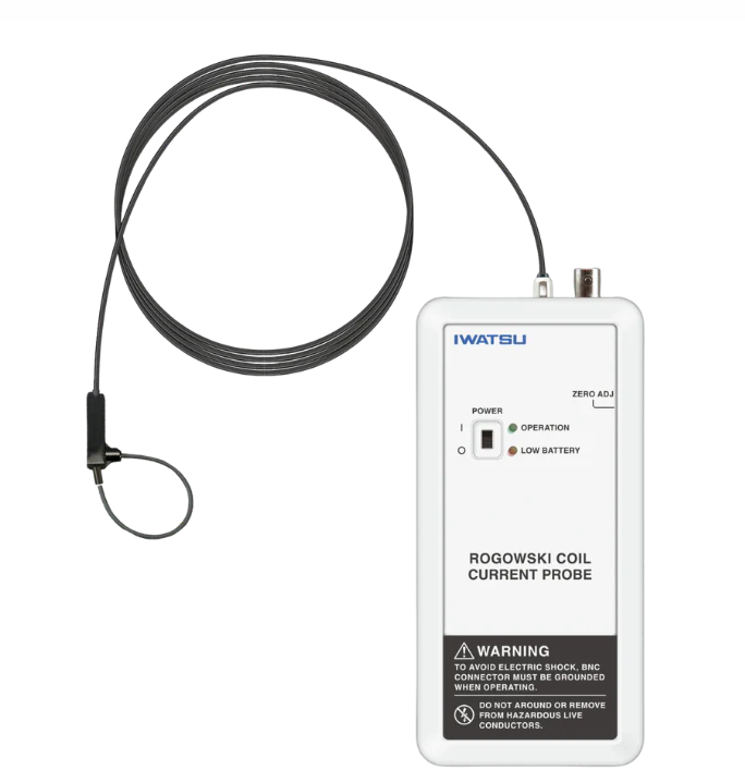 PMK Iwatsu Rogowski Current Probe, Peak current 1200A, 1Hz -  20MHz, 3m (300mm coil 