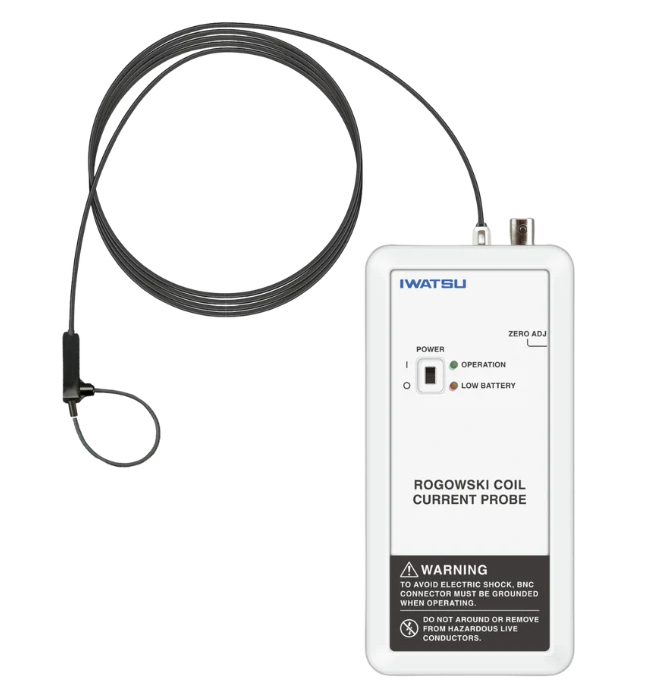 PMK Iwatsu Rogowski Current Probe, Peak current 3000A, 0.8Hz -  10MHz, 3m (700mm coi