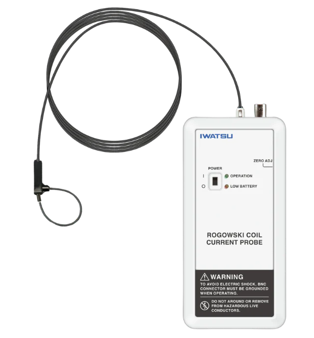 PMK Iwatsu Rogowski Current Probe, Peak current 6000A, 0.6Hz -  20MHz, 3m (300mm coi