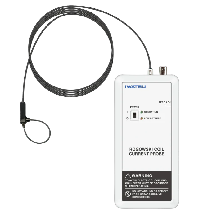 PMK Iwatsu Rogowski Current Probe, Peak current 30kA, 0.2Hz -  20MHz, 3m (300mm coil