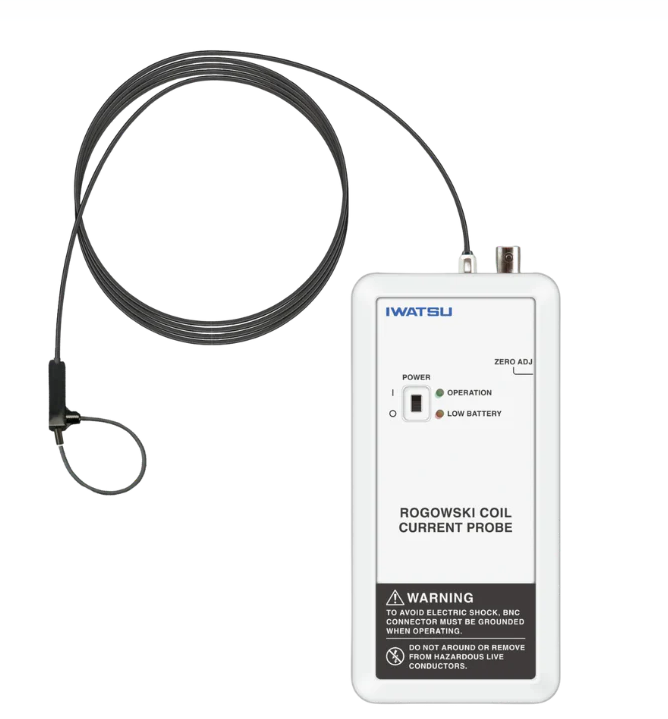 PMK Iwatsu Rogowski Current Probe, Peak current 60A, 25Hz - 25MHz, -40°C to 125°C, 3