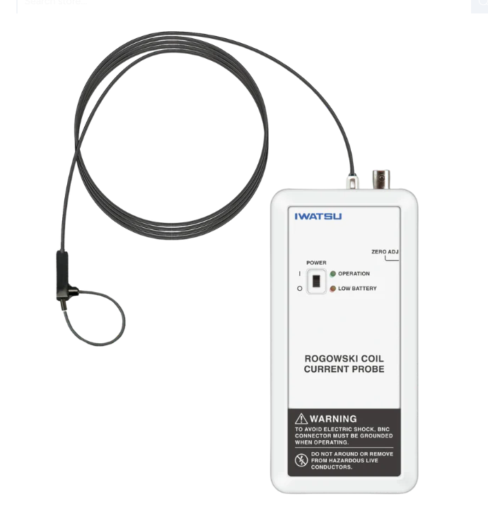 PMK Iwatsu Rogowski Current Probe, Peak current 120A, 10Hz - 20MHz, -40°C to 125°C, 