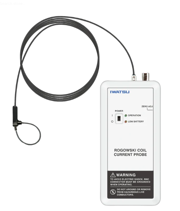PMK Iwatsu Rogowski Current Probe, Peak current 300A, 4Hz - 20MHz, -40°C to 125°C, 3