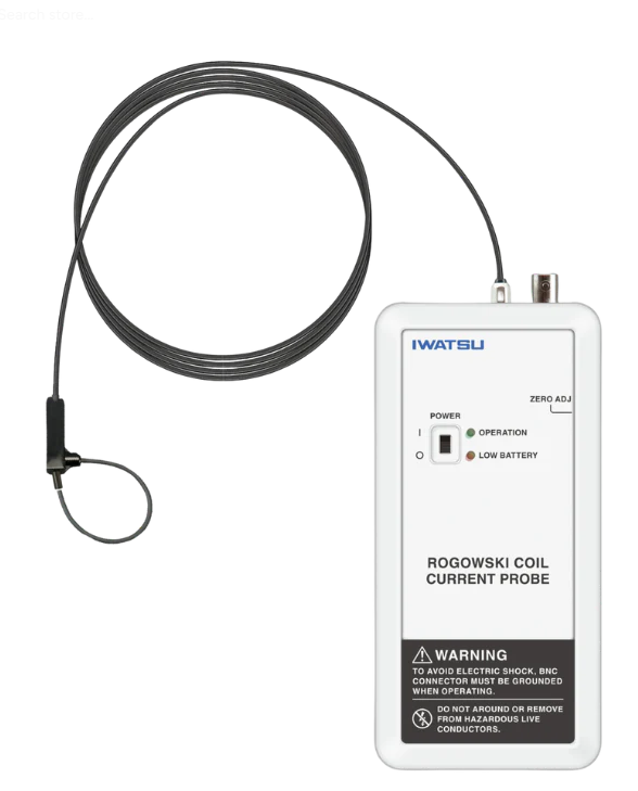 PMK Iwatsu Rogowski Current Probe, Peak current 600A, 2Hz - 25MHz, -40°C to 125°C, 3