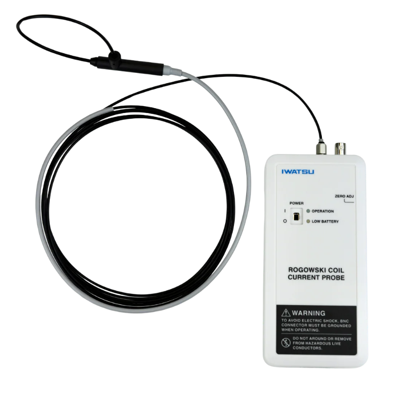 PMK Iwatsu Rogowski Current Probe, Peak current 3000A, 0.8Hz - 25MHz, -40°C to 125°C
