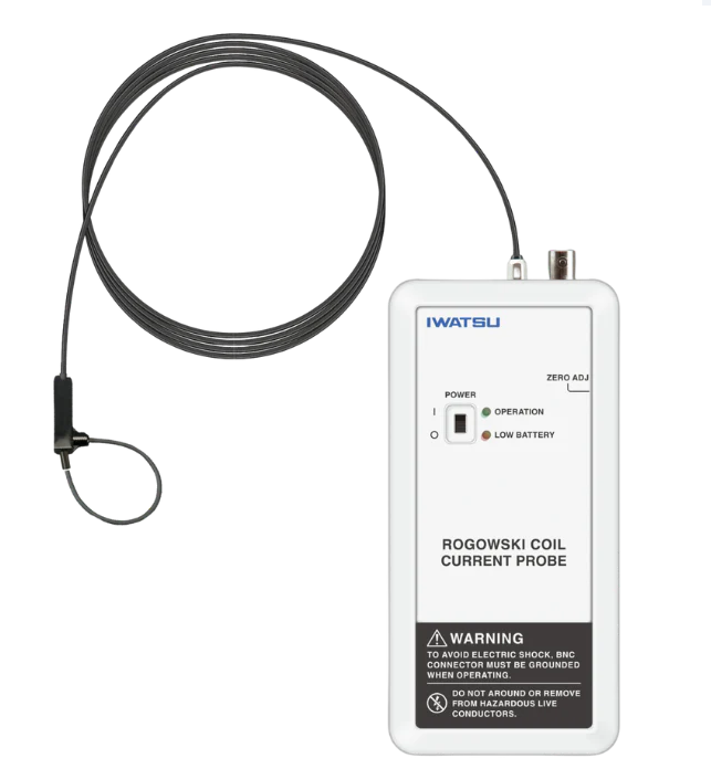 PMK Iwatsu Rogowski Current Probe, Peak current 1200A, 0.4Hz - 20MHz, -40°C to 125°C