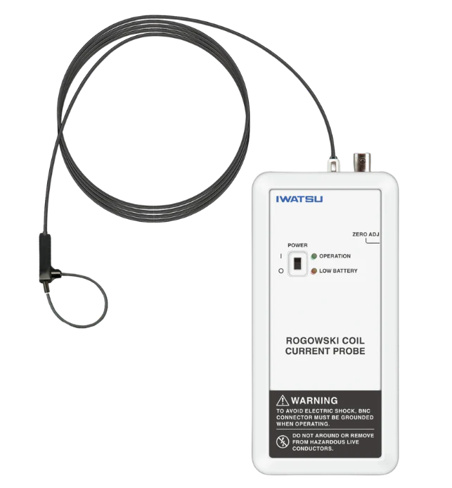 PMK Iwatsu Rogowski Current Probe, Peak current 30kA, 0.2Hz - 20MHz, -40°C to 125°C,