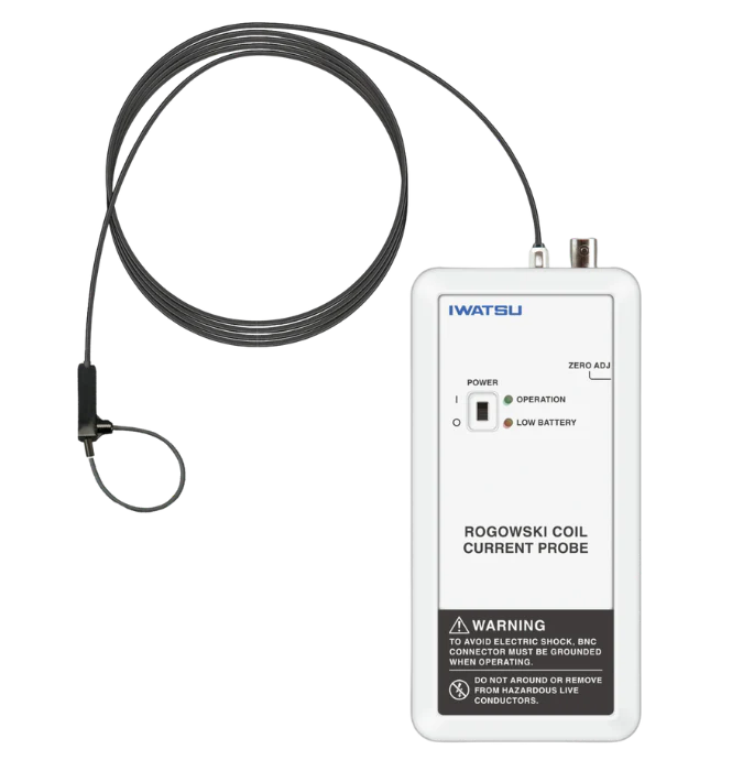 PMK Iwatsu Rogowski Current Probe, Peak current 30kA, 0.4Hz - 25MHz, -40°C to 125°C,