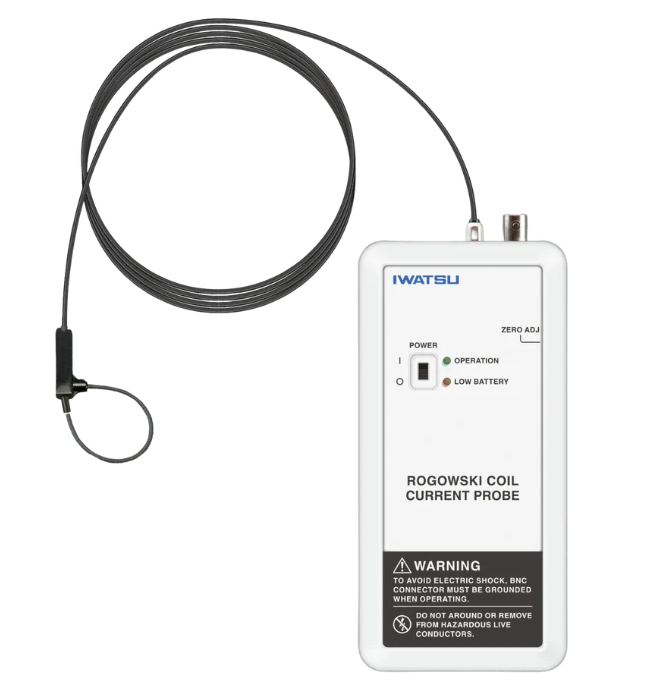 PMK Iwatsu Rogowski Current Probe, Peak current 300A, 1200V, 32Hz - 30MHz, -40°C to 
