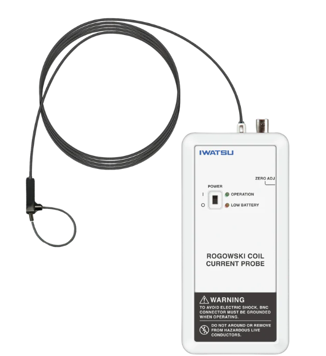 PMK Iwatsu Rogowski Current Probe, Peak current 600A, 1200V, 17Hz - 30MHz, -40°C to 