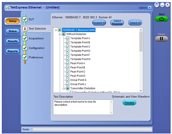 Tektronix Ethernet Test Automation Software
