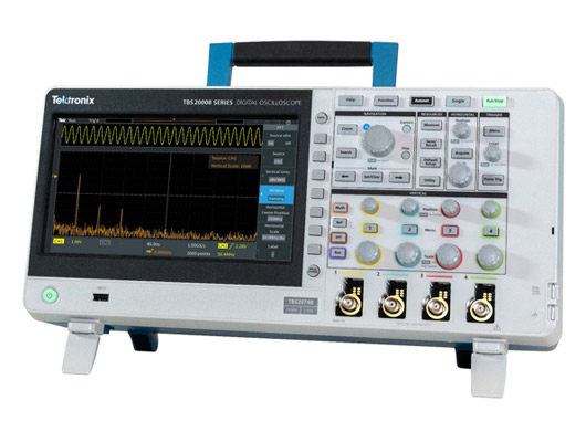 Tektronix Digital Storage Oscilloscope: 70 MHz bandwidth, 2GS/s sample rate, 4 Channel
