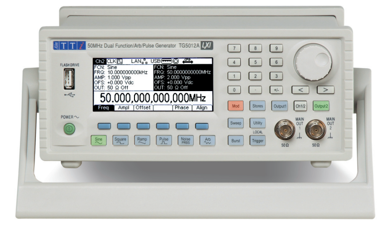 Aim-TTi 25MHz 2ch Function/Pulse/Arbitrary Generator, USB/LXI