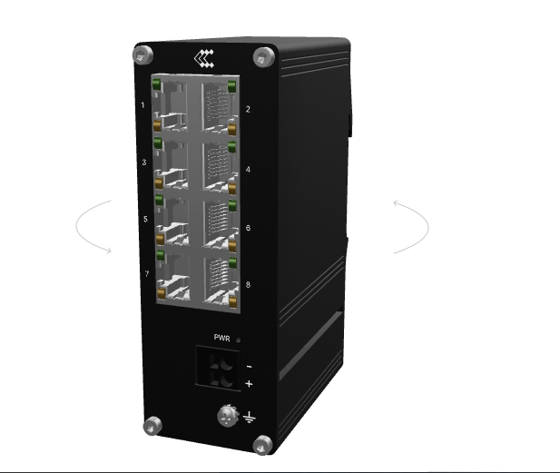 Teltonika TSW030 Unmanaged Switch 8x10/100Mpbs Teltonika