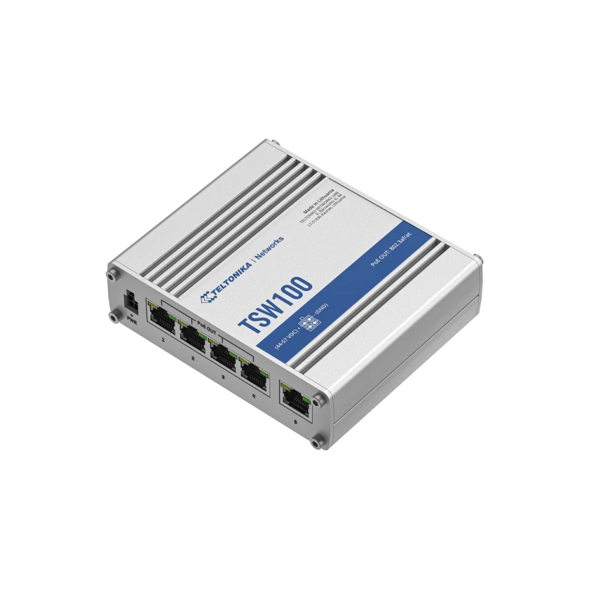 Teltonika Industrial Unmanaged Poe Switch