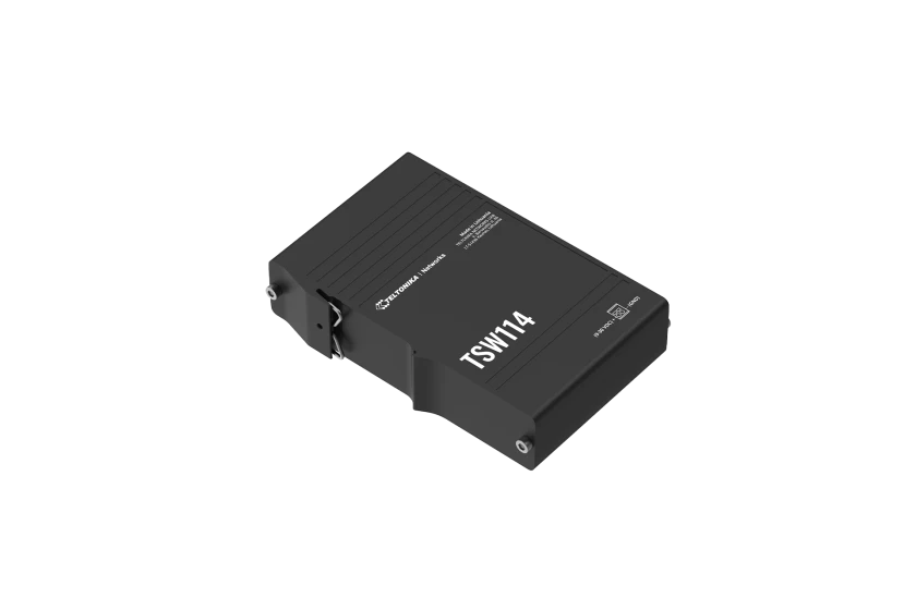 Teltonika Unmanaged Layer2 Switch 5x10/100/1000Mb DIN-kiinnitys