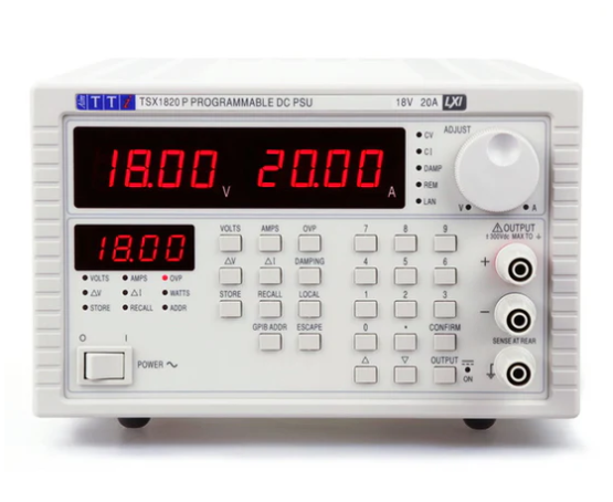 Aim-TTi Single 0-18V/0-20A,  USB/RS232/LAN(LXI)opt GPIB