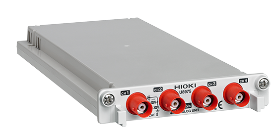 HIOKI 4 Channel Analog Unit Voltage Input, 5MS/s