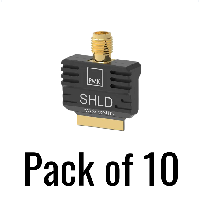 PMK Ultra-fast current shunt, 10pcs, 5mohm,>800MHz bandwidth, <200pH insertion indu