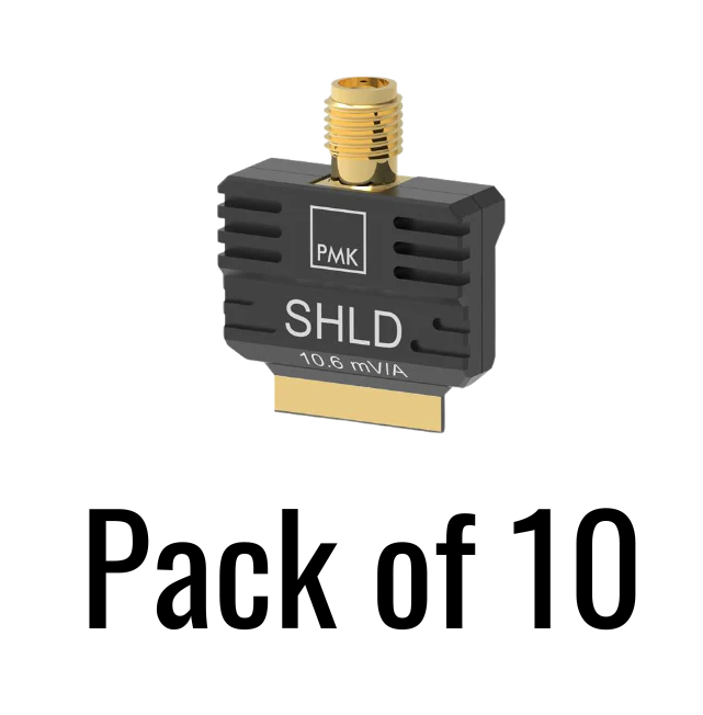 PMK Ultra-fast current shunt, 10pcs, 11mohm, >1GHz bandwidth, <200pH insertion induc
