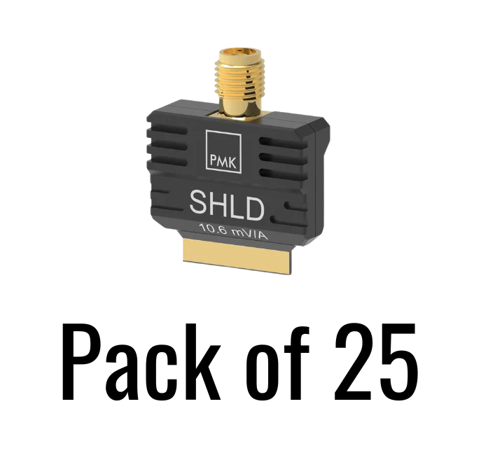 PMK Ultra-fast current shunt, 25pcs, 24m ohm, >1GHz bandwidth, <200pH insertion indu