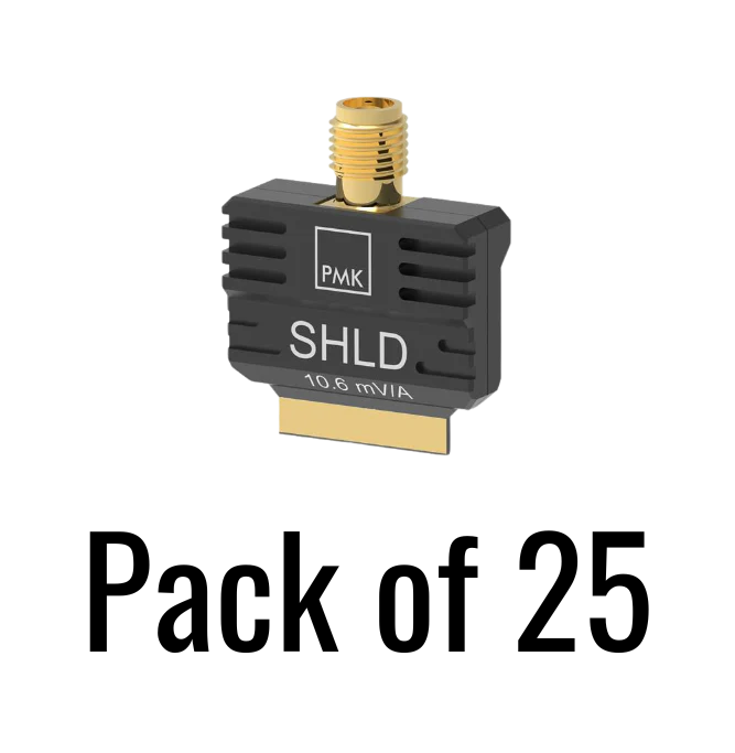 PMK Ultra-fast current shunt, 25pcs, 52m ohm, >900MHz bandwidth, <200pH insertion in