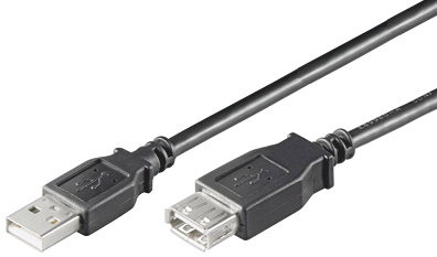 BCC Solutions Jatkokaapeli USB2.0 M/F 5m