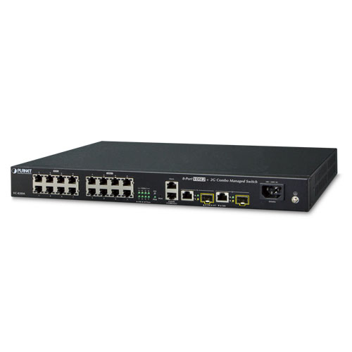 PLANET 8-Port VDSL2 + 2-Port Gigabit TP/SFP Combo Managed Switch