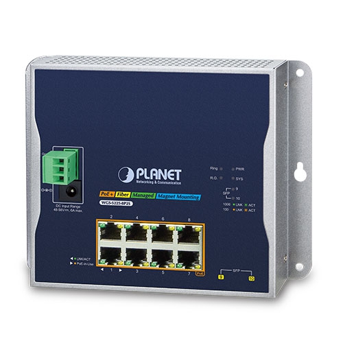 PLANET Planet 8-Port 10/100/1000T+2-Port 1G/2.5G SFP Managed Switch