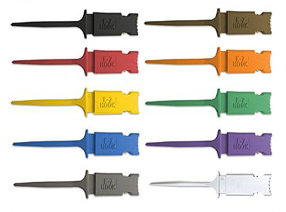 PMK Double-gripper plug on, set 10 colors