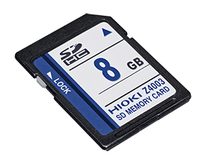 HIOKI SD MEMORY CARD 8GBfor HIOKI PW3360 Power Logger